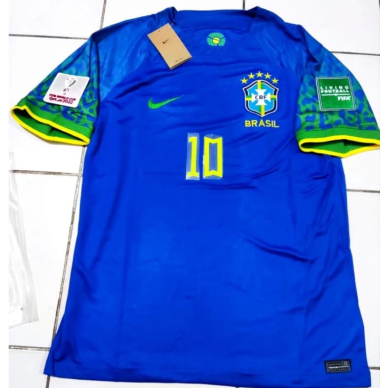 JERSEY BAJU BOLA BRAZIL AWAY 2022 WORLD_CUP GRADE ORI