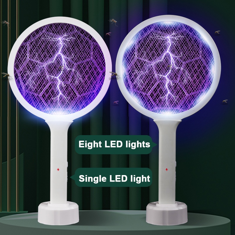 ES-25/26 Mosquito Swatter Mosquito Killer 2 in 1 LED | Electric LED Mosquito Swatter 2 in 1 | Raket Nyamuk 2 in 1 | Perangkap Nyamuk lampu LED