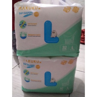 Jual Makuku Air Diapers Comfort Pants L Popok Bayi Tipis Sap Anti Gumpal Cepat Kering