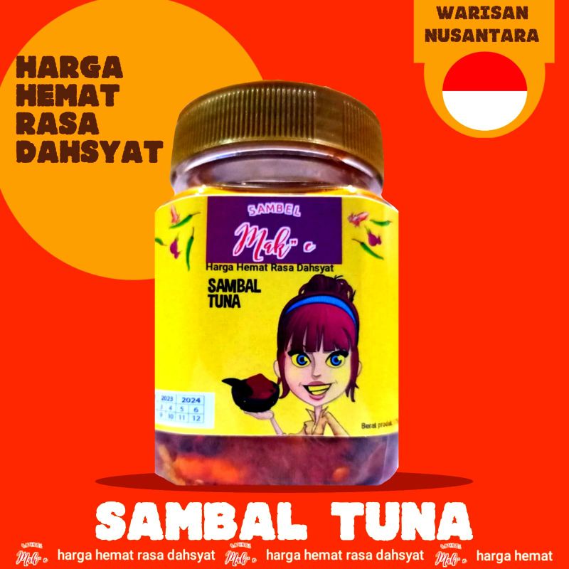 

Sambel tuna mak-e varian sambal kemasan 175gr