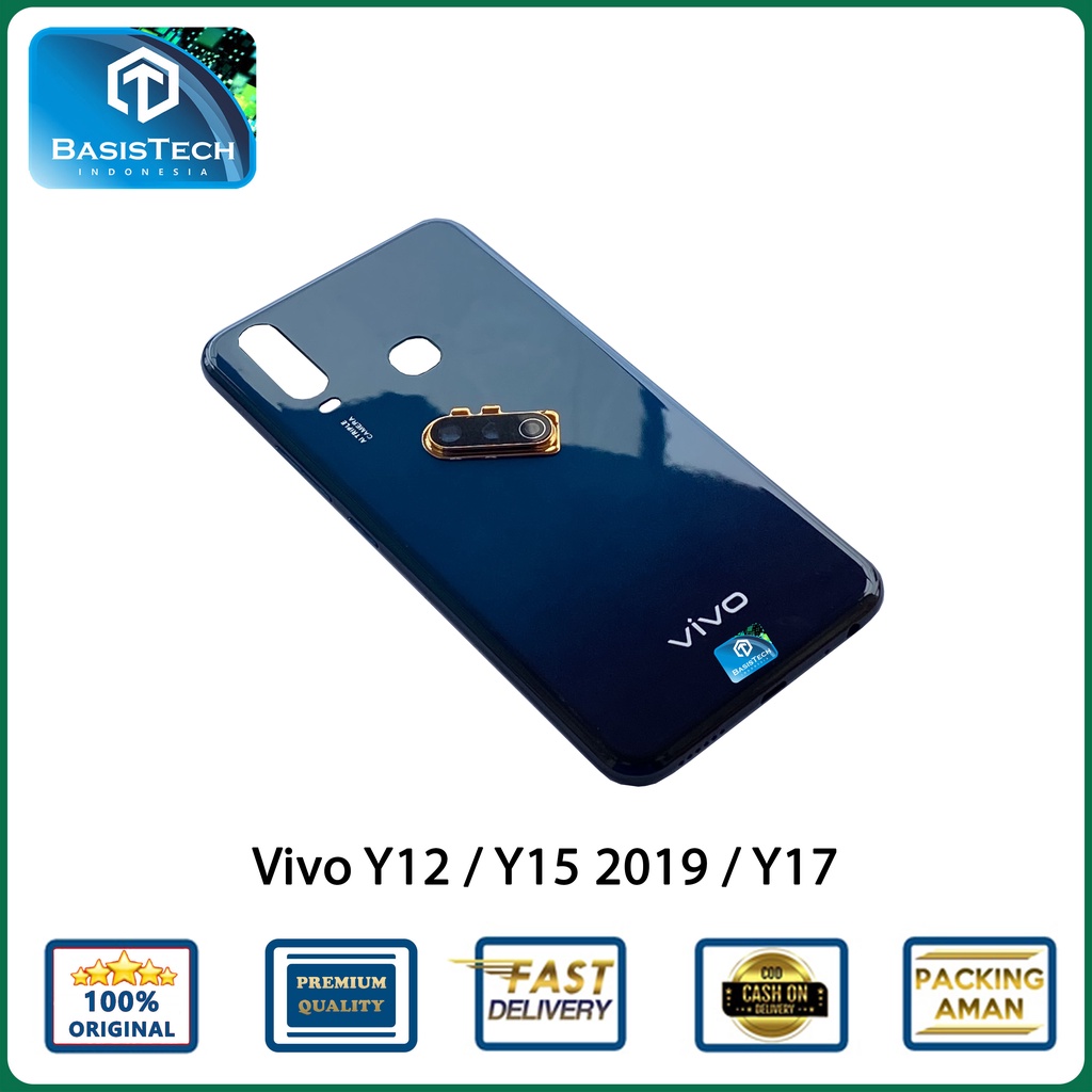 BACK COVER BACKDOOR VIVO Y12 Y15 Y17 2019 - BASISTECH ORIGINAL QUALITY