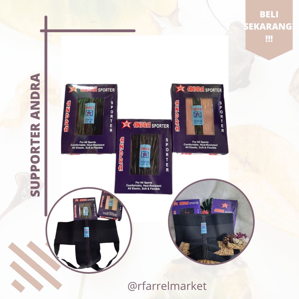 Celana Dalam Turun Berok Pria | Korset Olahraga | Anti Hernia | ANDRA SPORTER / Korset Pria ANDRA Su