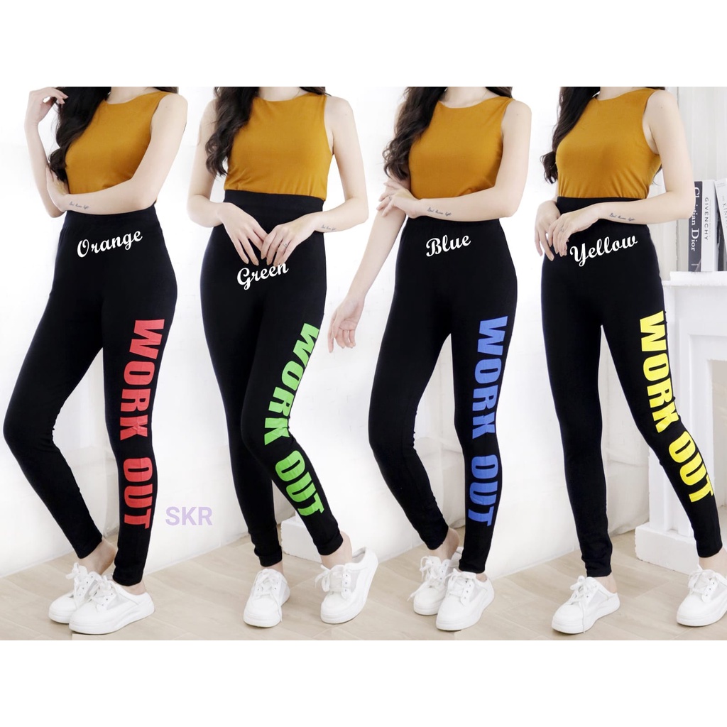 LEGING TRAINING HIGHWAIST IMPORT / LEGGING WORK OUT PANJANG / LEJING OLAHRAGA