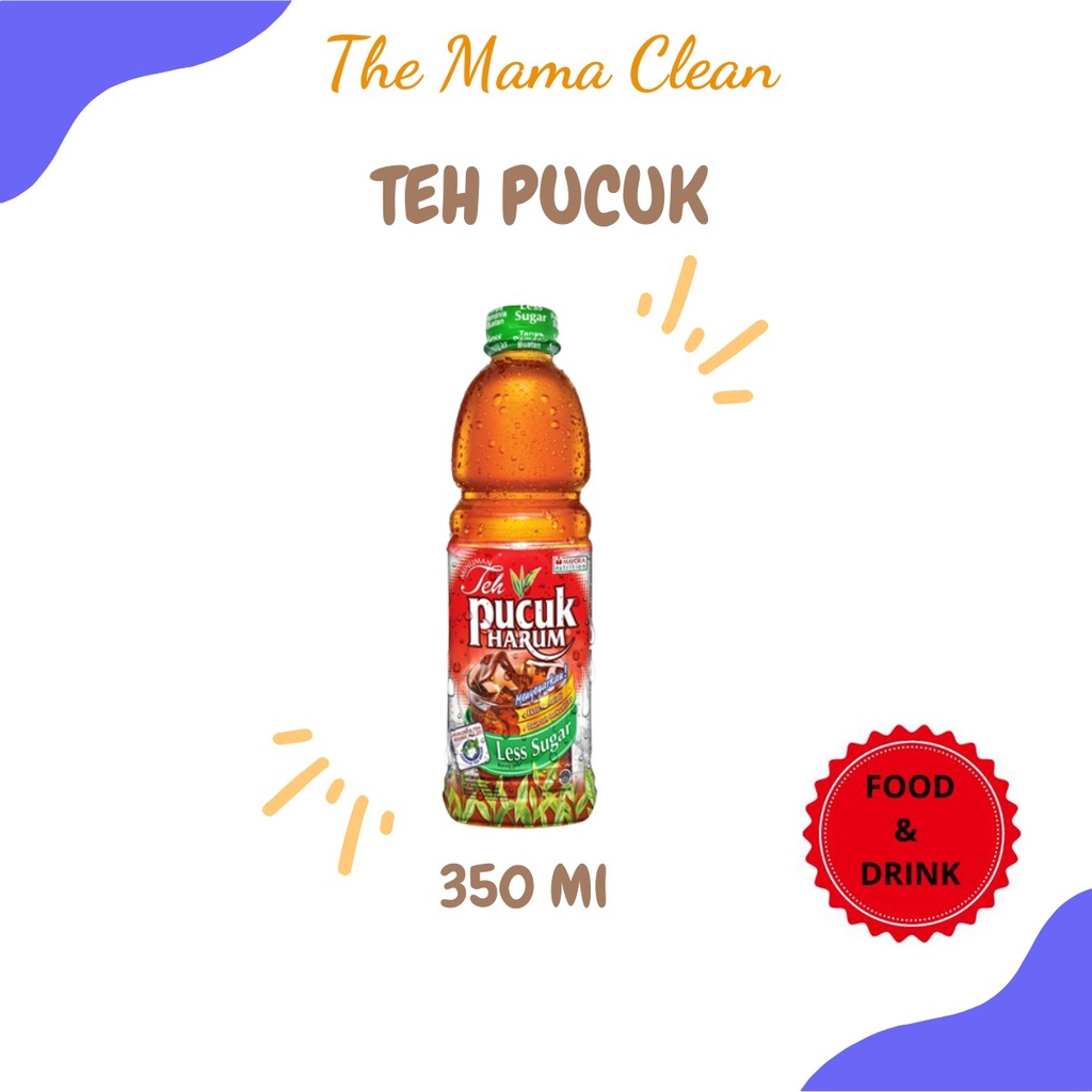 TEH PUCUK HARUM LESS SUGAR 350ML