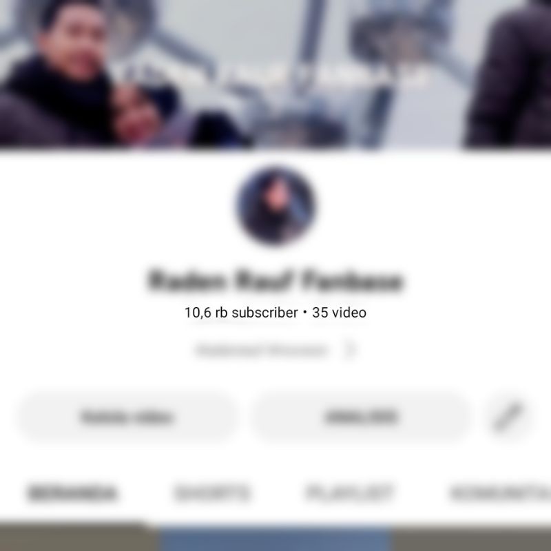 AKUN YOUTUBE 10.000 Subscriber (Random) Akun Tahun 2022
