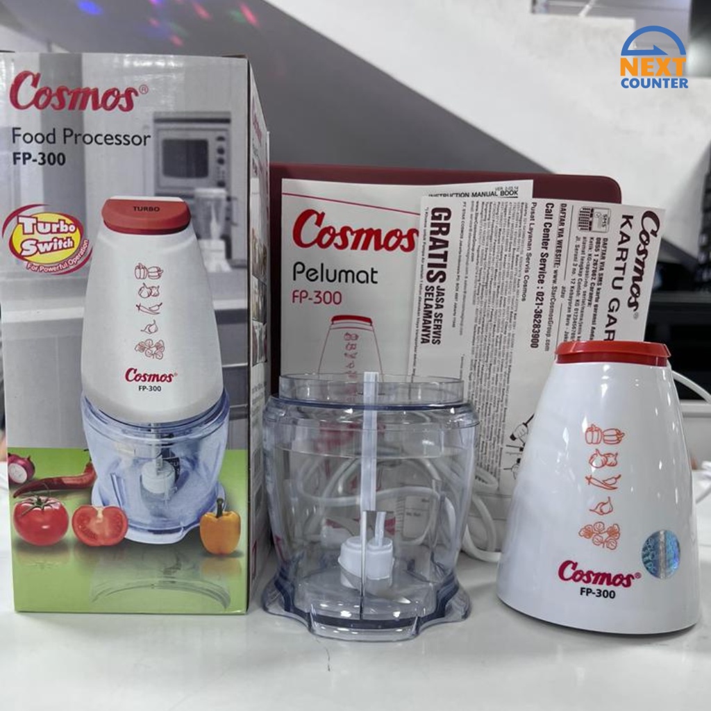 Cosmos – Food Processor/Pelumat 300 ml