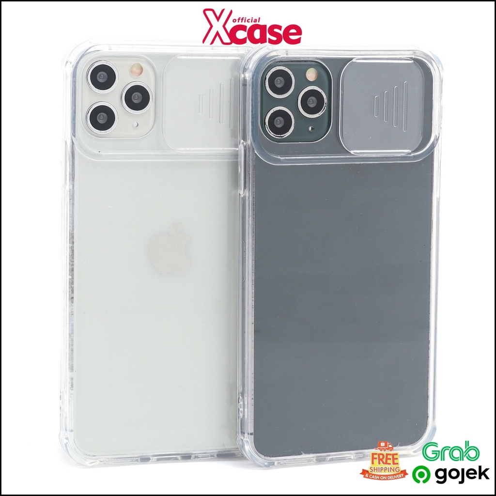 Clear Slide Camera Soft Case Lens Cover iPhone 6 7 8 6+ 7+ 8+ X XR XS 11 12 13 PRO MAX