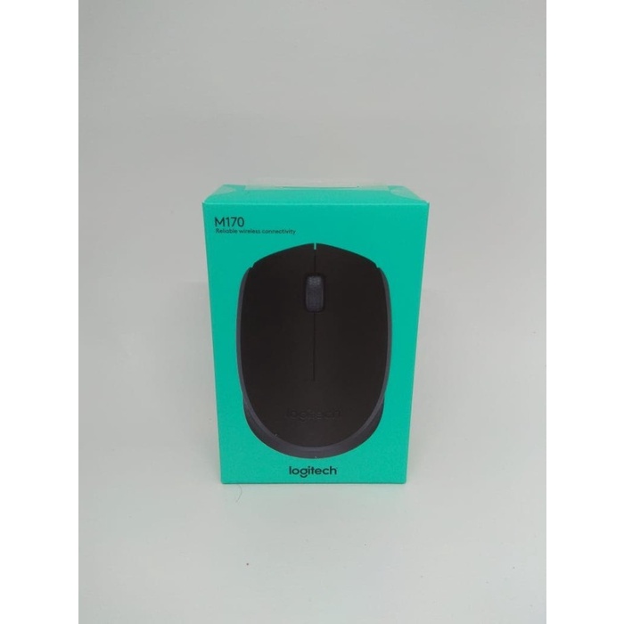 Mouse Gaming Logitech Wireless M170 Hitam O2Y1 Bisa COD Murah Premium Promo Big Sale Terbaru 2022 Bl