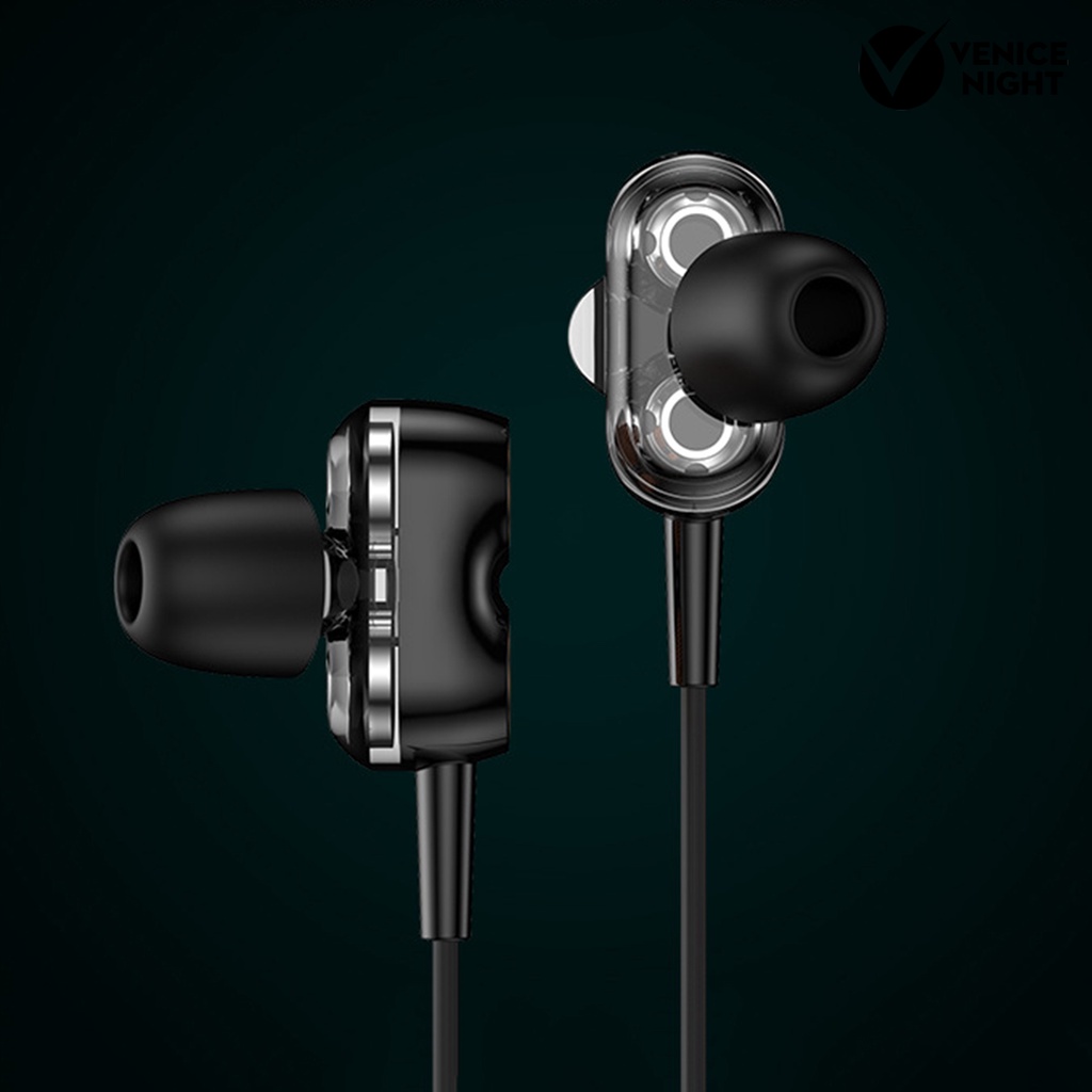 (VNEP) (Berkabel) K9 Universal Dynamic Heavy Bass Stereo In-ear Phone Earphone dengan Mic