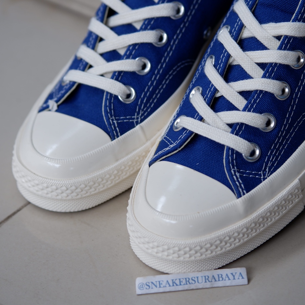 Converse Chuck Taylor 1970s Ox X CDG &quot; Blue &quot; CT 70 CT 70s