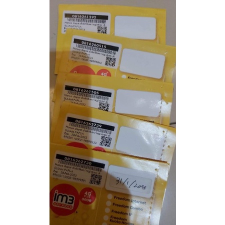 Perdana indosat ooredoo 10 digit