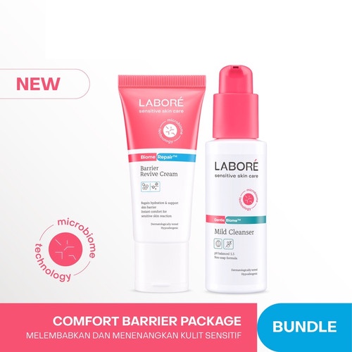 -MA- LABORÉ  Sensitive Skin Care Gentle Biome Mild Cleanser 15ml , 100ml & 225ml