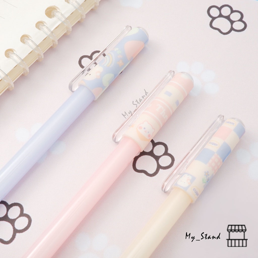 

Pena Gel Odemei GP-34181 Kelinci Sweet pulpen bisa dihapus di hapus Erasable Pen Pulpen Tinta Hitam Pen Bolpen Hadiah Kado Vintage Soft Pastel aodemei