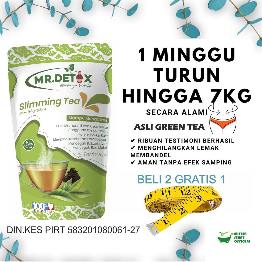 

Teh Pelangsing Herbal Alami Teh Detoks Teh Diet Slimming Tea Ampuh Melangsingkan Badan Dan Mengecilkan Perut Buncit
