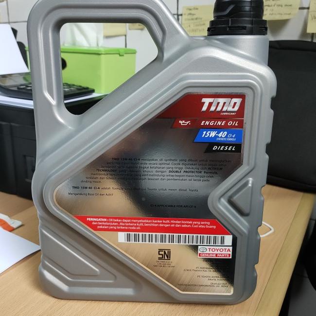 Oli TMO 15W40 Diesel Galon 4 liter