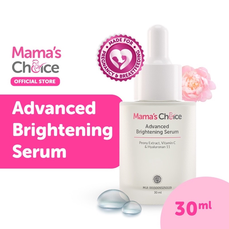 Serum Wajah - Advanced Brightening Face Serum Mama's Choice (Aman untuk Ibu Hamil dan Menyusui) n