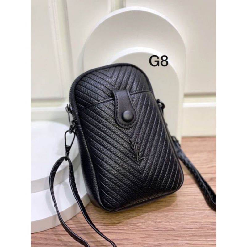 Tas Sling Hp GI - 15 Bahan Emboss