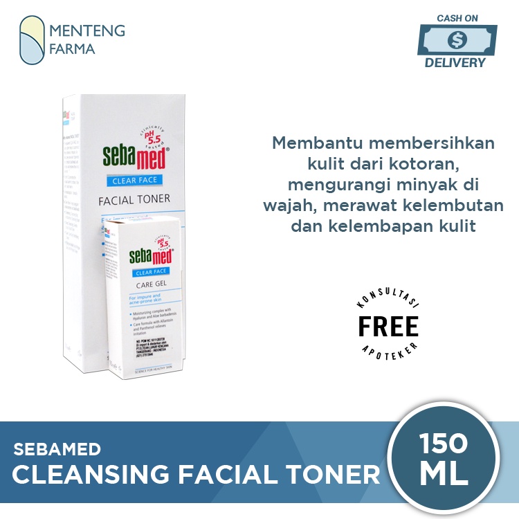 Sebamed Clear Face Facial Toner 150 ML - Toner Pembersih Wajah