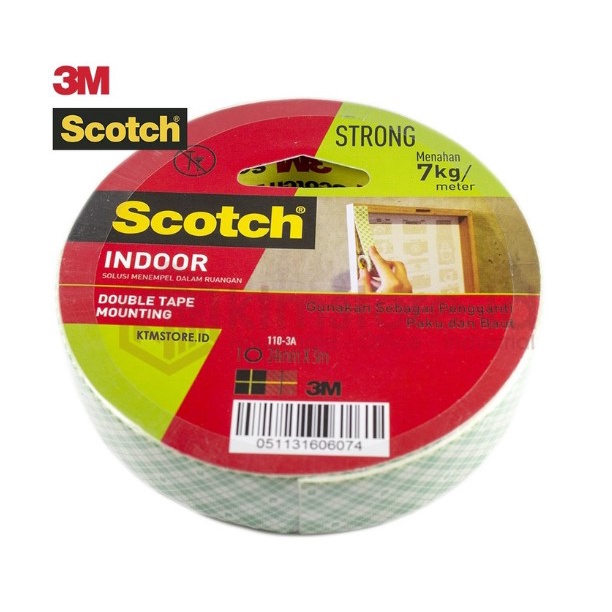 

3M 110-3A Mounting Tape ukuran 24 mm x 3 m