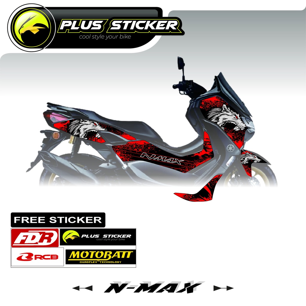Striping Nmax 2022 Variasi - Stiker Sticker Striping Variasi Lis Yamaha Nmax 2022 - Striping NMAX WO