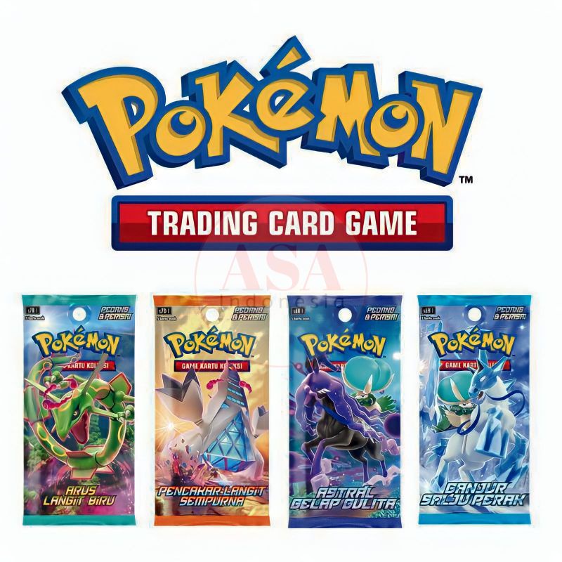 Kartu Pokemon Tcg Booster Pack Indonesia (100% Original)