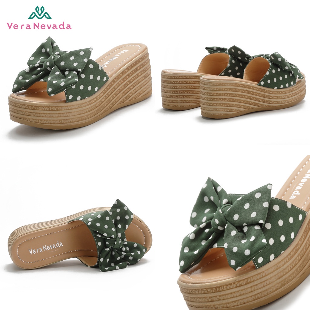 Ivony Seivona - VN1160 Vera Nevada Kaesha Sandal Wedges Wanita