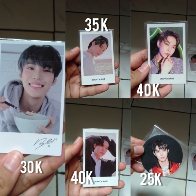 wts official polaroid doyoung nct 127