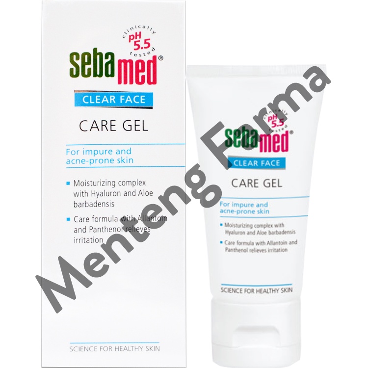 Sebamed Clear Face Care Gel 50 ML - Pelembab Kulit Kering