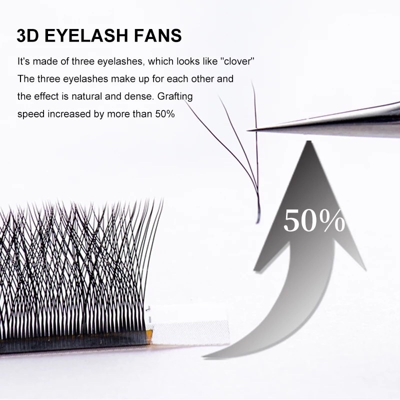 Yelix 3D W-Lashes Volume-Russian Eyelash Extension