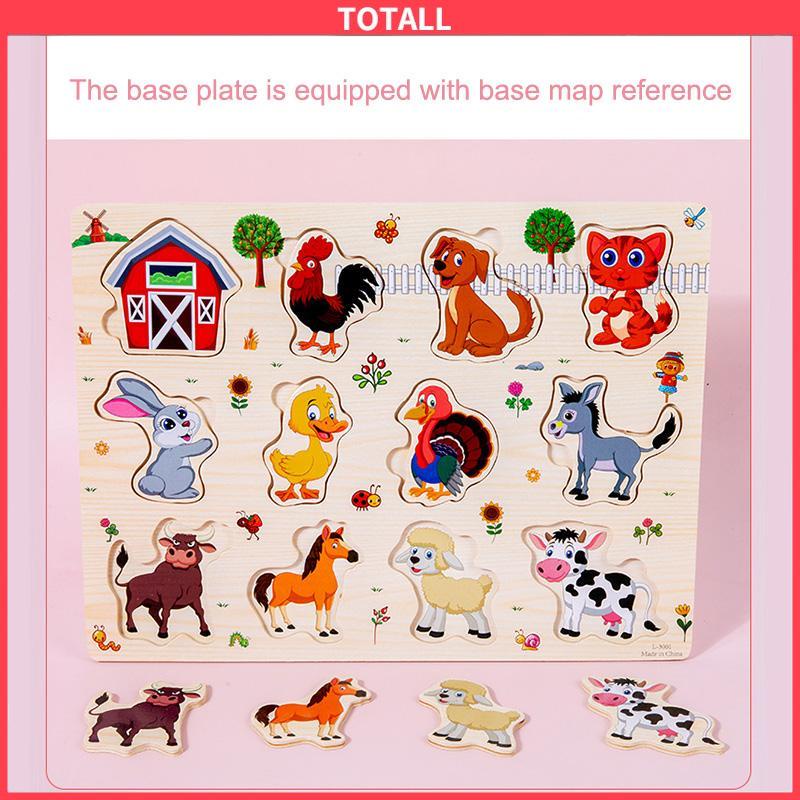 COD Puzzle Jigsaw Mainan Puzzle Kayu Jigsaw Puzzle Puzzle Anak Wooden Puzzle Wooden Toys Mainan Kayu-Totall