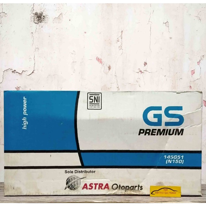 AKI GS ASTRA PREMIUM N150 ACCU GS PREMIUM BASAH MESIN GENSET EXCAVATOR