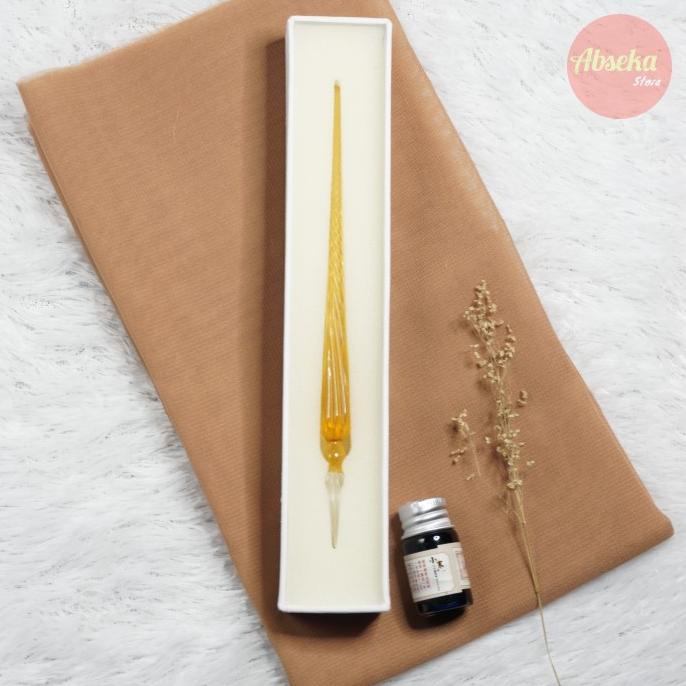 

Glass Dip Pen Pena Celup Calligraphy