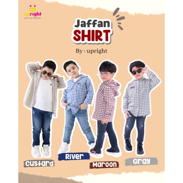 READY‼️JAFFAN SHIRT | BRAND : UPRIGHT