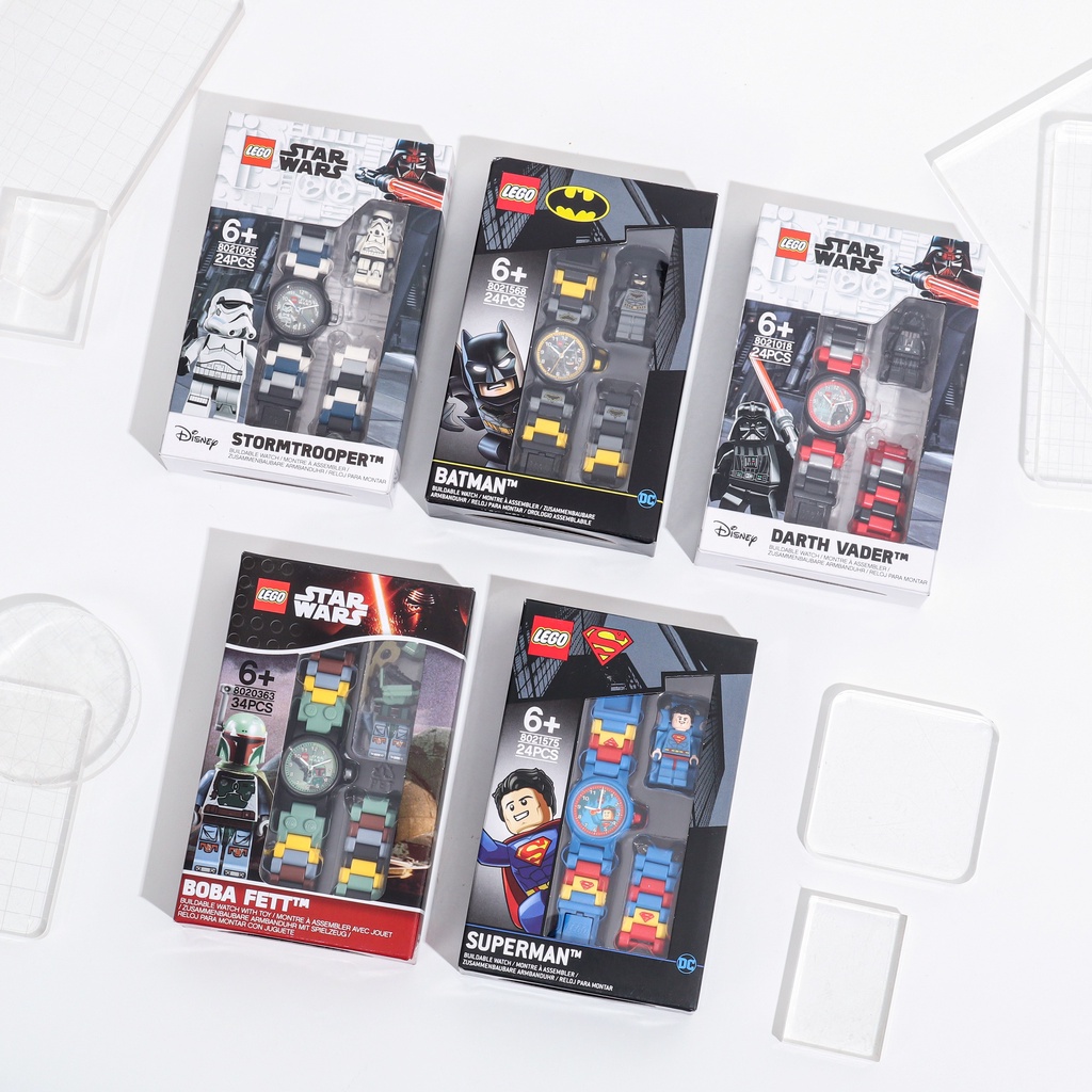 Jual LEGO WATCH Jam Tangan LEGO Original, adjustable & buildable