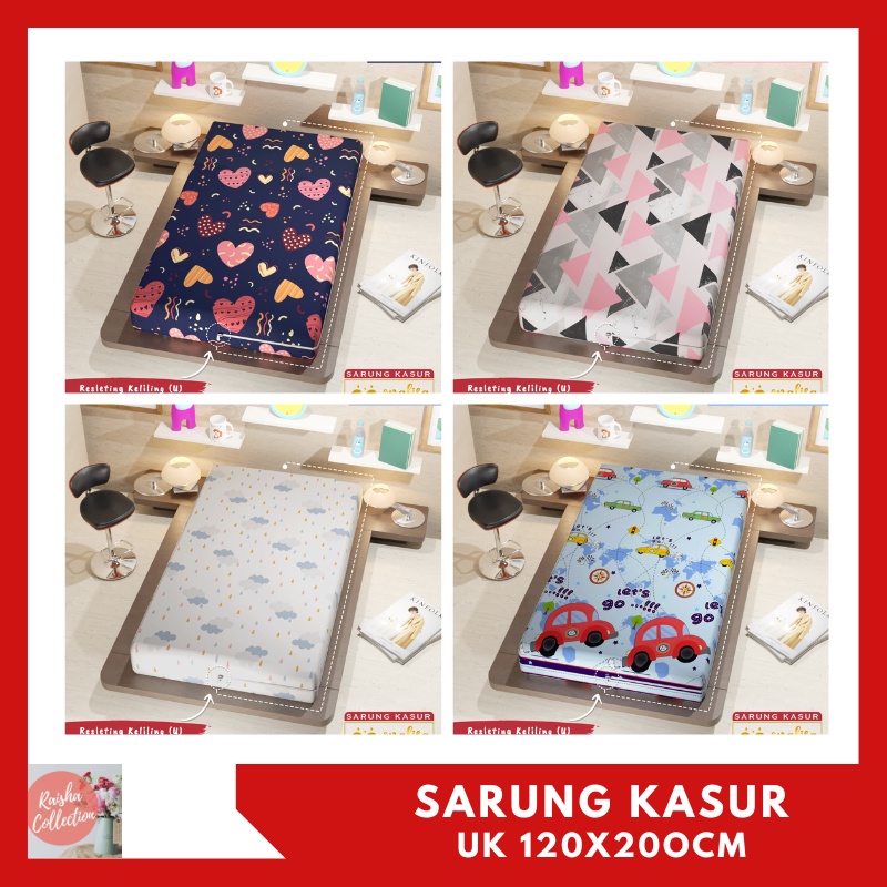 RC SARUNG KASUR BUSA MONALISA UKURAN 120X200 DAN 100X200 T15