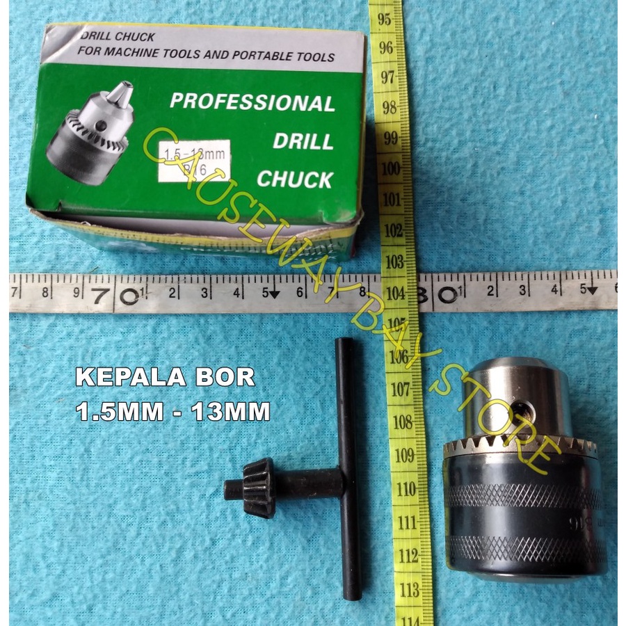 KEPALA BOR 1.5MM - 13MM