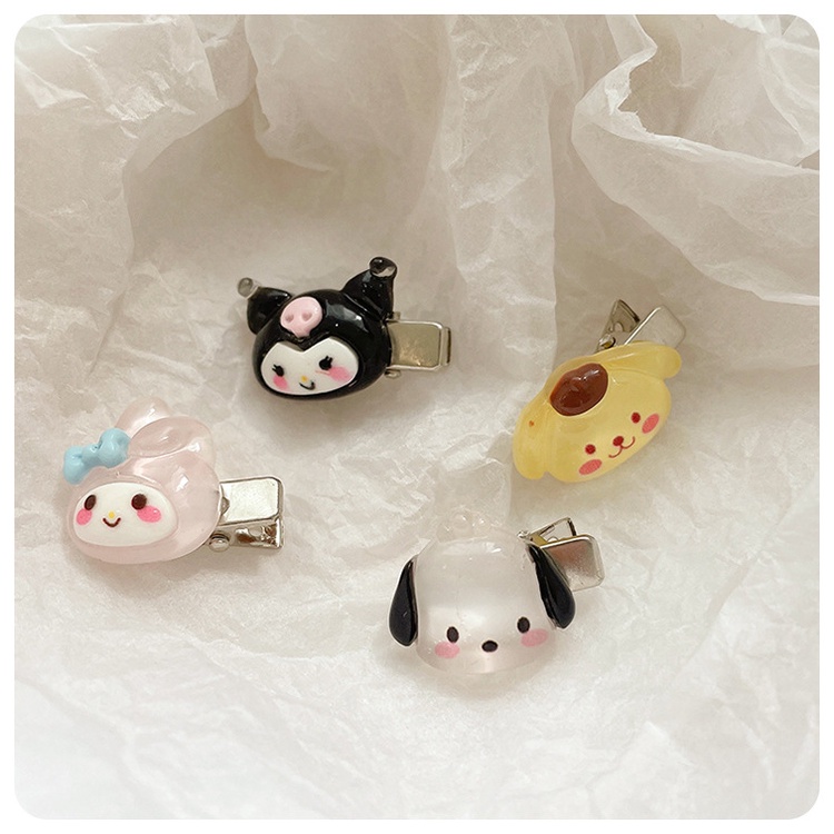 Jepit Rambut Mini Motif Kartun My Melody Untuk Anak Perempuan