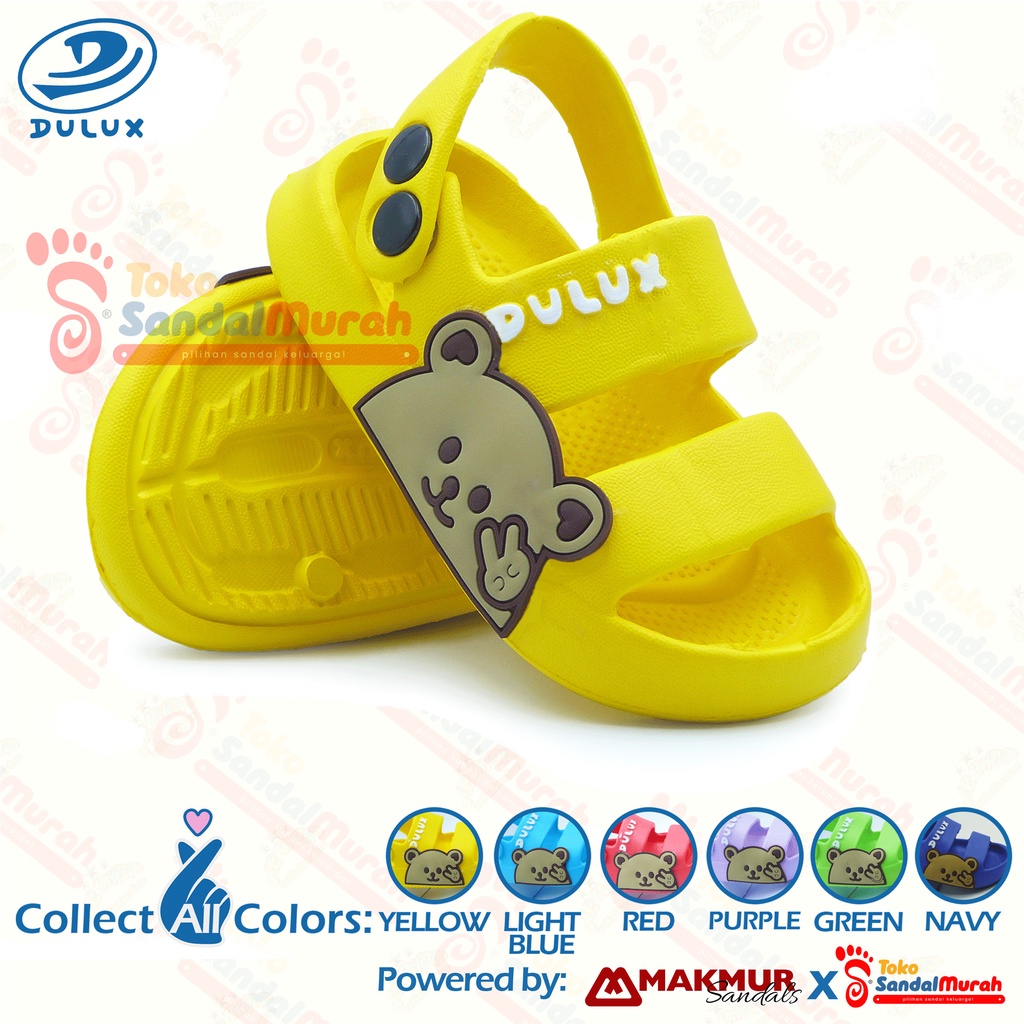 Toko Sandal Murah - Sandal Slop Beruang Tali Belakang  Sandal Slop Anak Perempuan Motif Lucu - Sandal Slop Anak Perempuan Motif Lucu - Sandal Slop Anak Cantik Nyaman dan Empuk [TK Sendal Murah LDS 04 A M 391BN]