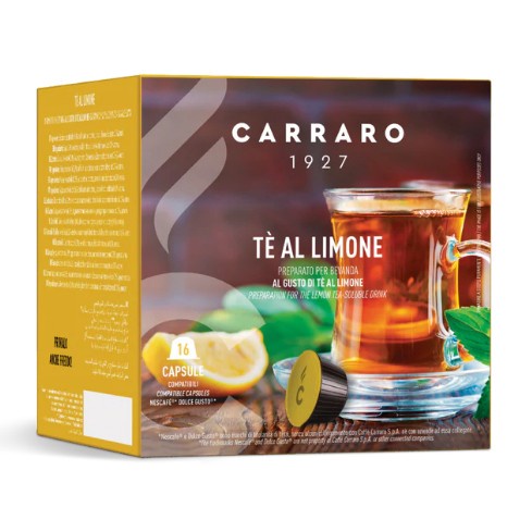 

CARRARO TE AL LIMONE - KAPSUL DOLCE GUSTO LEMON TEA