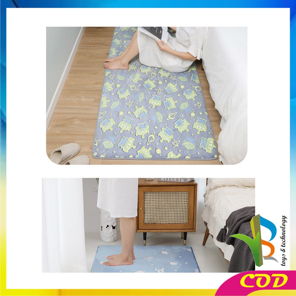 RB-C364 (80x120cm) Karpet Lantai Bulu Lembut Karakter / Alas Lantai Kamar Tidur / Floor Mat Carpet Lantai / Dekorasi Ruangan / Alas Yoga