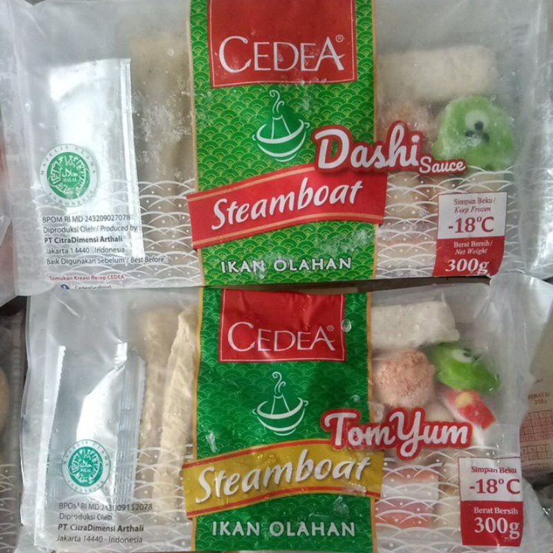 

CEDEA STEAMBOAT SET 300G