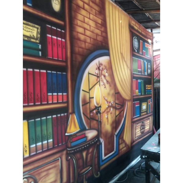 background wisuda kain lentur 2,5x3m