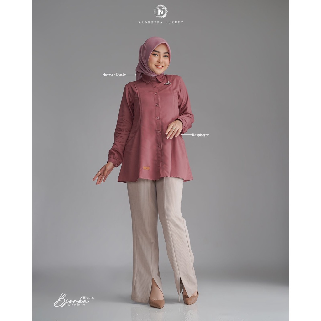 TERLARIS BLOUSE NADHEERA LUXURY NADHEERA LUXURY//BJORKA BLOUSE