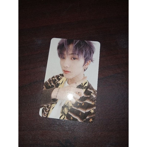PHOTOCARD OFFICIAL PC JISUNG CRAZY VER NCT DREAM