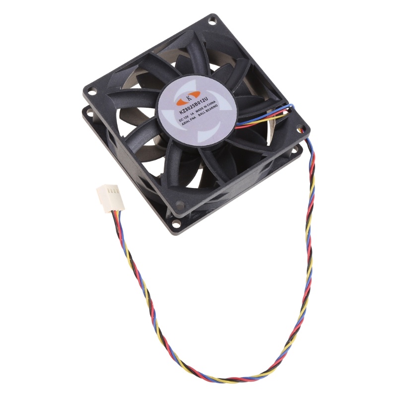 Bt KZ8025B012U 6500RPM PWM Cooler Fan Radiator Sasis 80x80mm Untuk Komputer Desktop