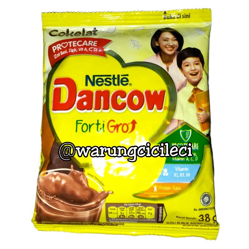 

NESTLE DANCOW FORTIGRO RASA COKELAT 38g