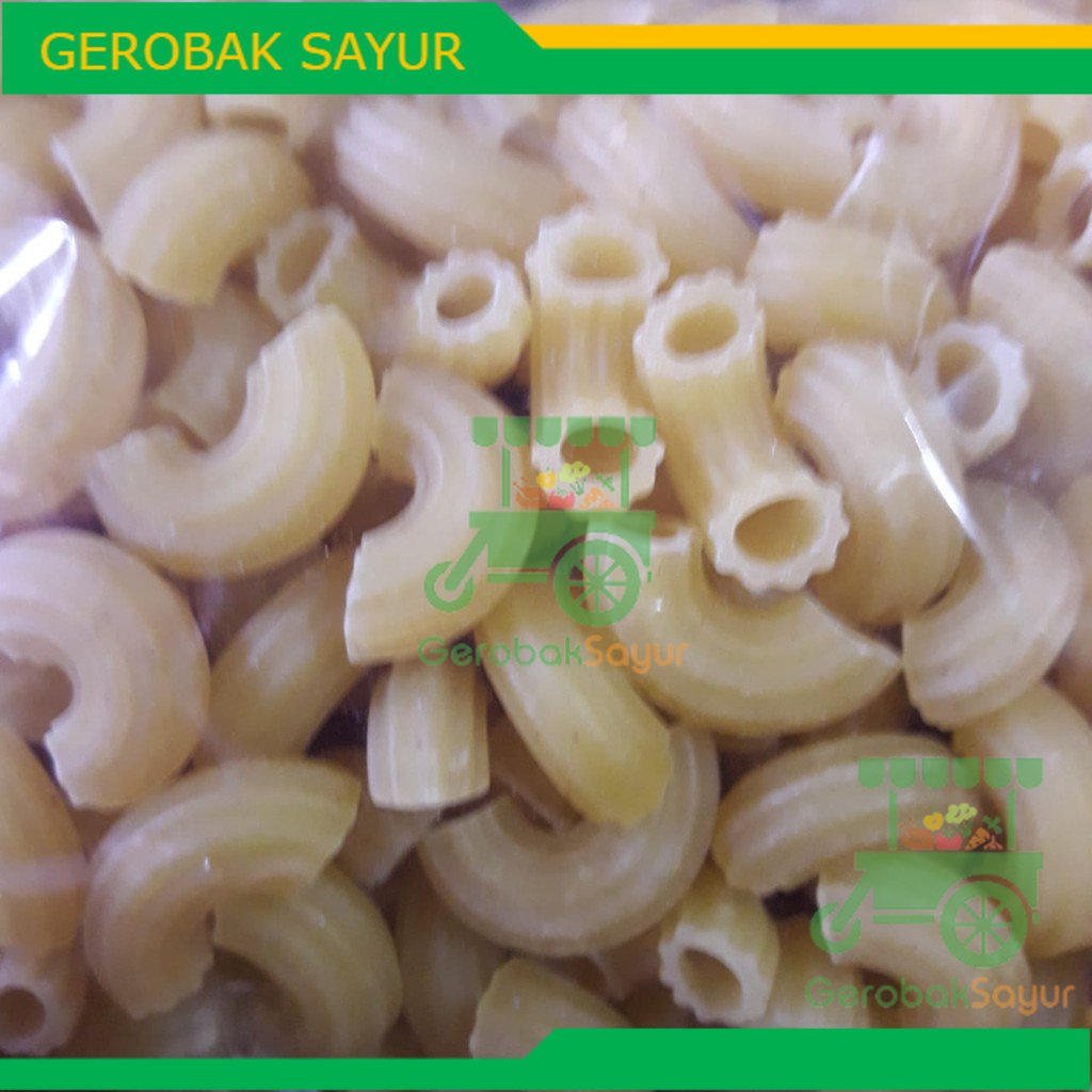 

Makaroni sayur mentah 250 g