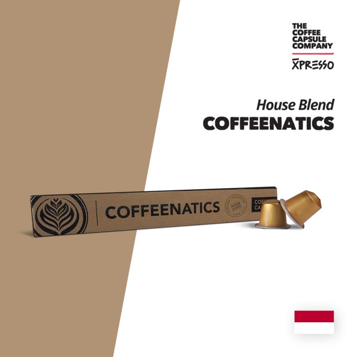

COFFEENATICS - HOUSE BLEND - NESPRESSO COMPATIBLE
