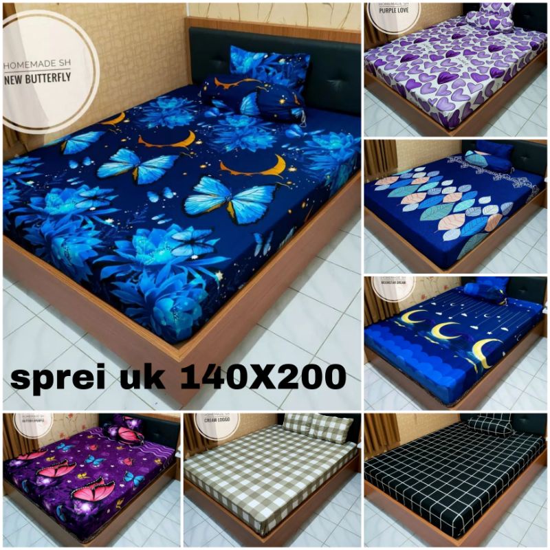 Jual SPREI UKURAN 140x200 SPREI CANTIK Shopee Indonesia