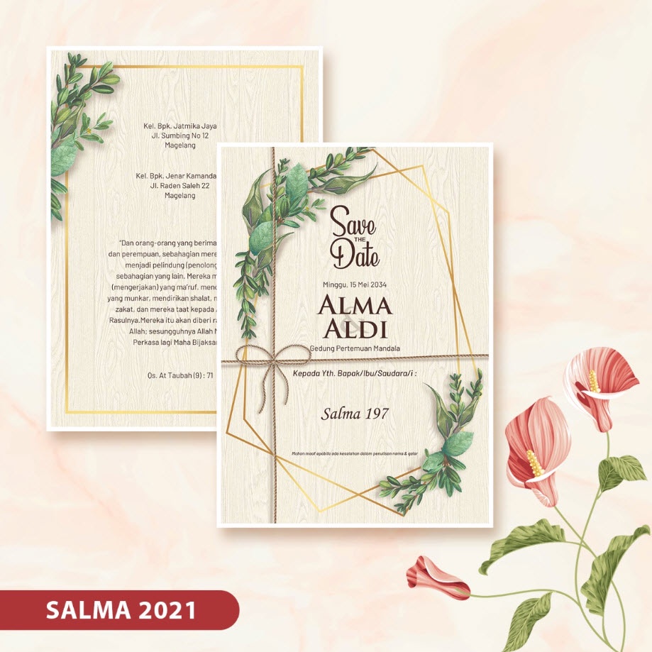 UNDANGAN PERNIKAHAN SALMA 197